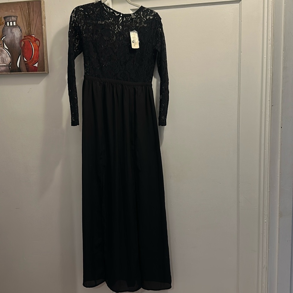 Black lace Forever 21 dress